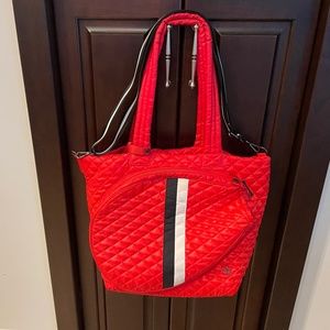 Oliver Thomas Kitchen Sink Tennis Tote-Red